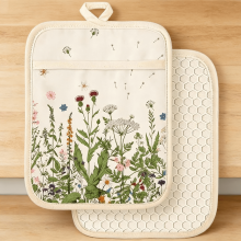 Blumentopfhalter aus Baumwolle und Silikon, 7x9 Zoll