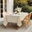Natural Cotton-Linen Tablecloth Rectangular 5