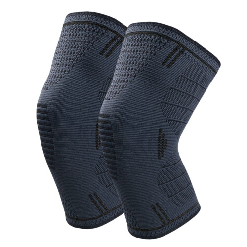 Ginocchiere a compressione antiscivolo per il supporto articolare nello sport