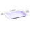 Rectangular Wheat Straw Plates Dessert Plates Fruit Dish for Dessert Cupcake Salad Steak Home and Kitchen Decor 3