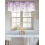 Purple Gradient Leaf Valance Farmhouse Style 60x18in 6