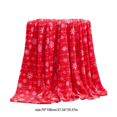 King Size Christmas Blanket Lightweight Fuzzy Soft Throw 2