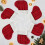 Knitted Christmas Stockings 10 Pack Red & White 3