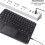Portable Wireless Bluetooth Keyboard with Touchpad, Ultra-Thin Rechargeable Mini Keyboard for compatible with iPad Pro/iPad/iOS/Android (Black) 7