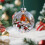 Christmas Snow Globe Pendant Ornament 4
