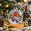Christmas Snow Globe Pendant Ornament 5