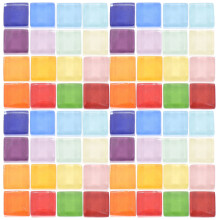 450Pcs Mini Mirror Crafts Mosaic Tiles Crystal Material For Furniture Appliances