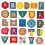 26Pcs Sew On Embroidered Patches for Creative DIY Projects and Customizing Clothes with Assorted Colors 5