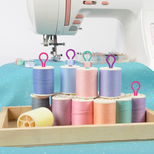 Sewing Clips Assorted Colors 30 Pcs Plastic Lightweight 1