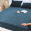 Lençol de flanela grosso e quente para cama de inverno, 150x200cm (59,1x78,7 polegadas), com cobertura de 360 graus. 6