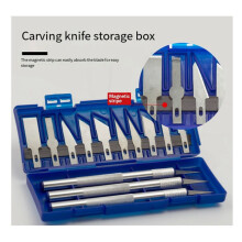 13 St Ngraving Carving Knife Set High Carbon Steel Skalpell Set, Multifunktionella Carving Cutter Pennor