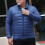 Μπουφάν Puffer Ανδρικό Plus Size Χειμερινό Μπουφάν με Κουκούλα Χωρίς Πούπουλα Φερμουάρ 4