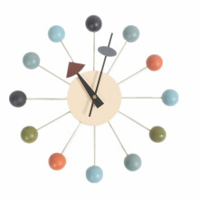 Wall Clock,Versatile Usage Modern Wall Clock,Easy Installation Clocks for Living Room,Multicolor,One Size