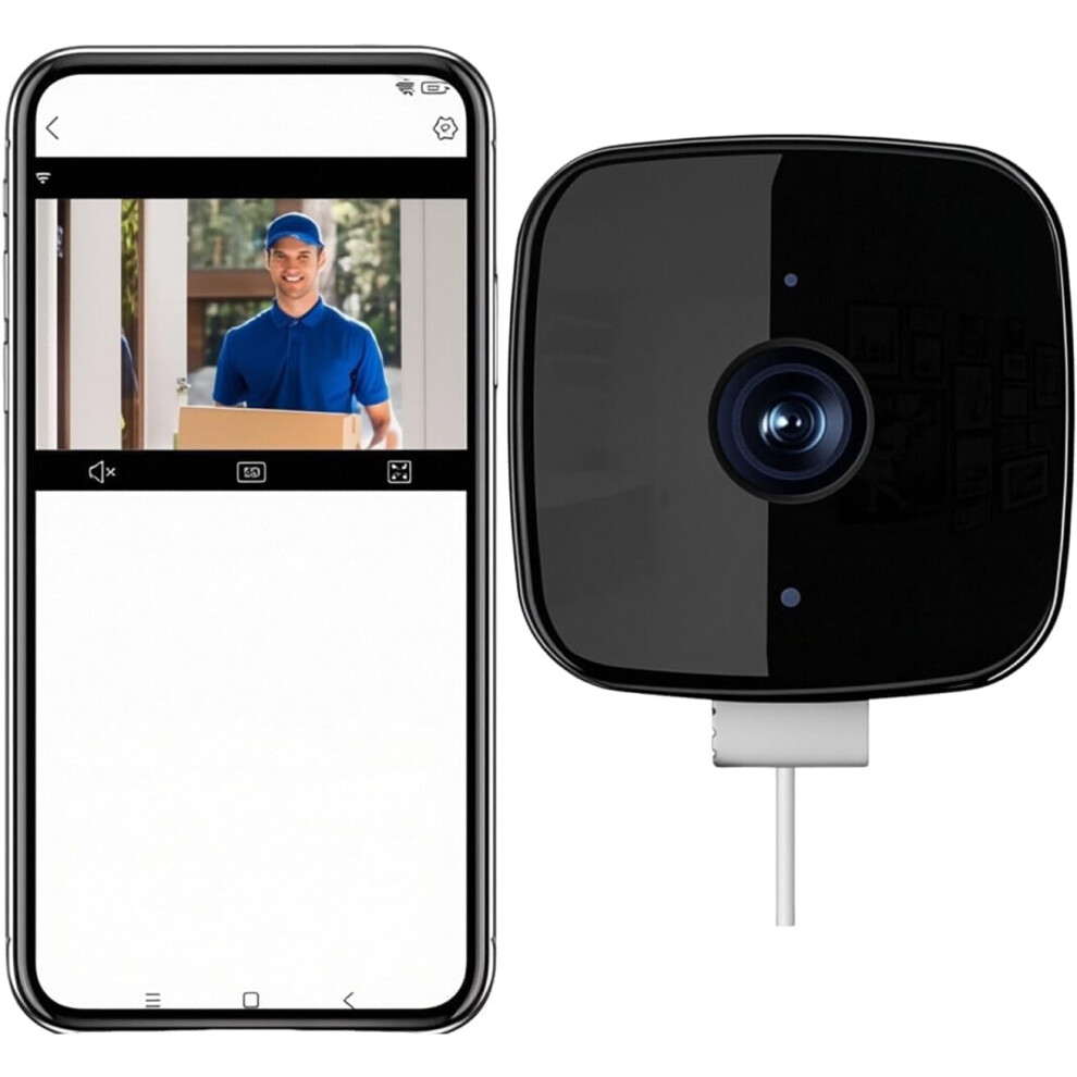 2K Window Security Camera 3Mp With Color Night Vision 9104899429520