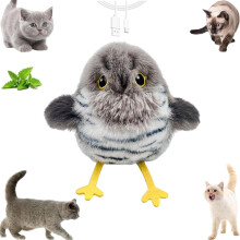 Flapping Bird Kattleksak Rörelseaktiverad USB Uppladdningsbar 1PC