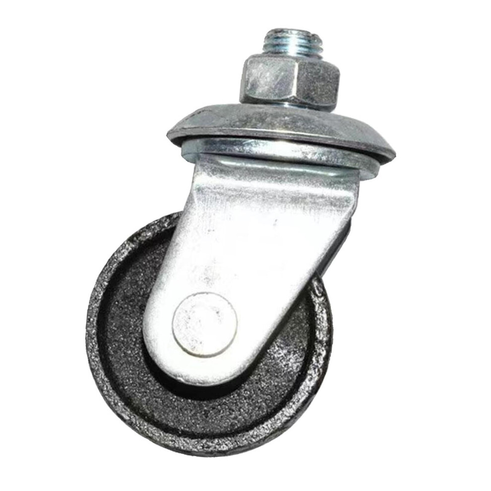 Generic Floor Jack Casters 16Mm Stem Replacement Trailer Caster Wheel Metal Horizontal Jack Casters For 4 Ton Floor Jack 9130661710763