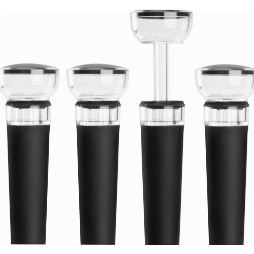 Vakuum-Weinverschluss-Set – 4-teilig
