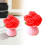 Mini Resin Flower Charms Flatback Cabochons Mixed Colors 2