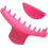 Strumento guida per arco di torta, stencil rosa con volant (2 pezzi) 4