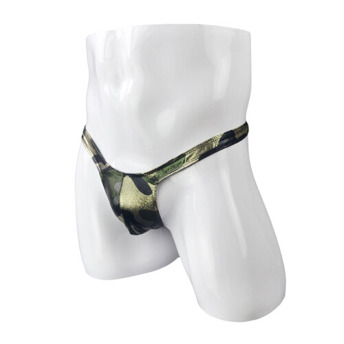 Heren zwembroek, modieuze stretch T-string, micro string slipje, ondergoed, zwemkleding 2