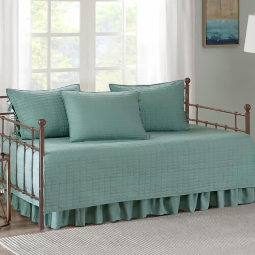 Κάλυμμα Daybed - Πολυτελές διπλής όψης καπιτονέ, άνετο σεντόνι για όλες τις εποχές με