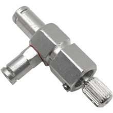 Conector de válvula de vapor de aleación de aluminio para máquinas de espresso
