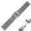 18mm20mm22mm24mm Ατσάλι Milanese Shark Mesh Ρολόι με Ασημί Λουράκι για Γυναικείο Καρπό για Άνδρες 2