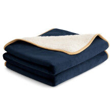 LE SURE Waterproof Fleece Blanket Washable - 152x203cm Ultra Soft Dog Blanket Over Sofa Bed Garden, Twin/Double Throw with Soft Plush, Fit All Season,