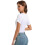 Γυναικεία Ρούχα Μόδας Ολόσωμα Μπλούζες με Κοντομάνικα Πλεκτά Λεπτά Εφαρμοστά 3