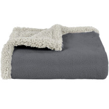 Pawsee Waterproof Dog Blanket Washable, Sherpa Fleece Pet Blanket for Puppies Cats Dogs, Reversible Waterproof Protector Cover for Dog Sofa Bed, 125 x