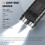 Φακός μπρελόκ USB με επαναφορτιζόμενη μπαταρία 1 συσκευασία 4