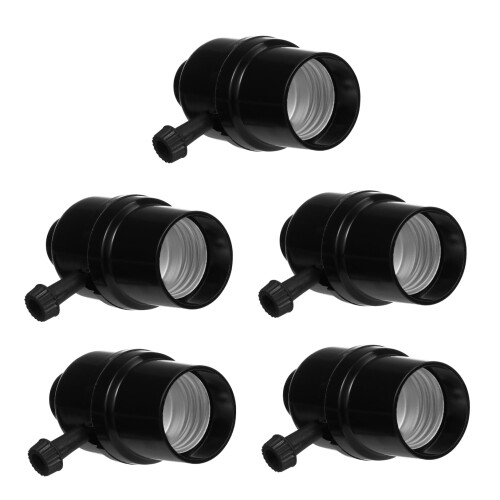 Douille à vis pour lampe, douille en bakélite, lot de 5 2