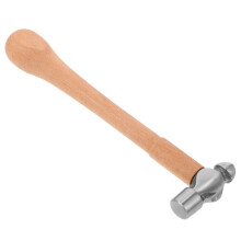 1 paquete de martillo pequeño de cabeza redonda para proyectos de fabricación de joyas, color caqui, 9.82 x 2.48 x 1.30 pulgadas.