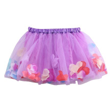 Paarse tutu-jurk voor meisjes van 2-4 jaar – Volumineuze tule balletrok, gelaagde feestjurk, geschikt voor carnavals- en vakantieoutfits