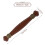 Leather Handle Hinges Silver Brown Cabinet Knobs Set of 2 2