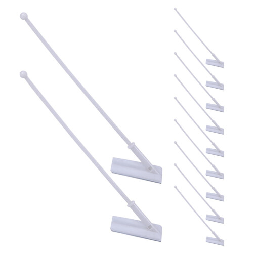 Lot de 12 supports de drapeau à ventouse pour voiture
