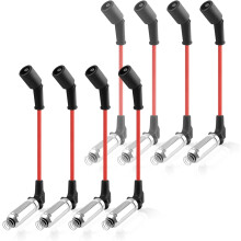 Set 8 fire de bujii compatibile cu GMC, Hummer, Chevrolet, Cadillac – OEM# M8-48322/48322R