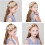 MesaSe Bandeau de fleurs pour filles Couronne de fleurs décorative 5