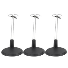 Dockställ 3 st hushållsdockstöd monter dockställ PVC-figurer ram