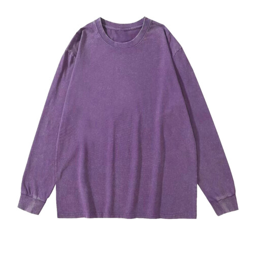 Γυναικεία T-shirts με μακριά μανίκια, casual, χαλαρή εφαρμογή, βασικές μπλούζες με 2