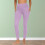 Dames yogabroek effen kleur hoge taille elastische legging 6