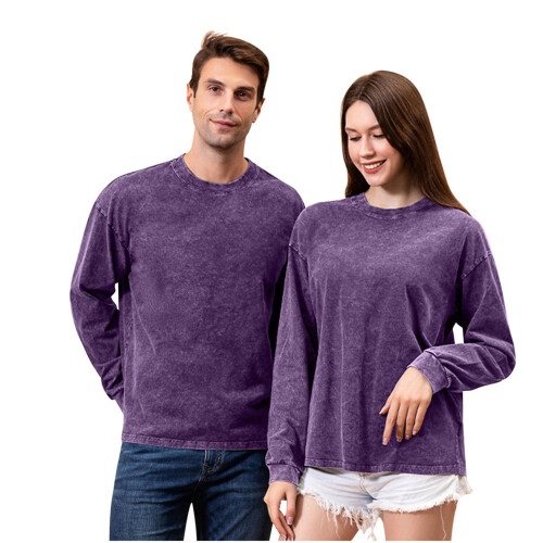 Γυναικεία T-shirts με μακριά μανίκια, casual, χαλαρή εφαρμογή, βασικές μπλούζες με 2