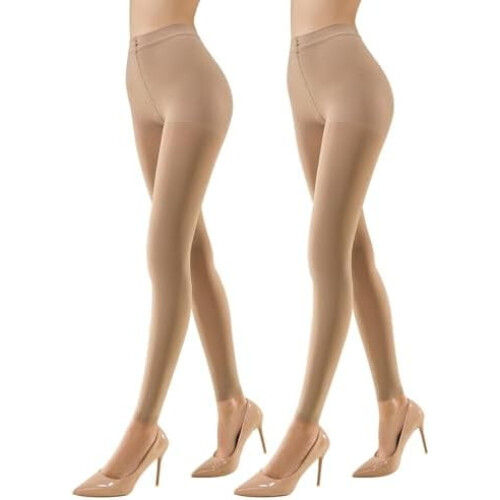 Damen-Strumpfhose, blickdicht, formend, 70 Denier, 2-6 Paar