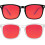 Rotlichtbrille – Retro-Quadratrahmen 4