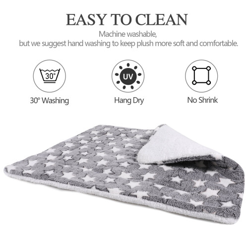 Κουβέρτα Sennaux Soft Dog Cat Crate Bed Reversible Pet Kennel Sheet 2
