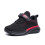 Jungen-Sneaker mit Klettverschluss, rot, Größe 1