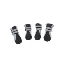 Hundeschuhe, reflektierende, leichte Hundeschuhe, Pfotenschutz mit rutschfester Sohle für kleine und große Haustiere