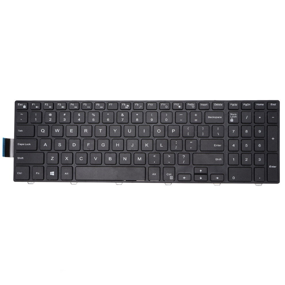 Replacement Keyboard Suitable For Compatible With Dell Inspiron 15 3000/15 5000/17Â5000/5547/3542 Laptop 101 Keys Replace Keyboard 9405492758414