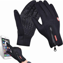 Winterhandschuhe mit Touchscreen, winddicht, thermisch, 1 Paar