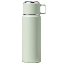 Borraccia termica da 550 ml (19 oz) in acciaio inossidabile, mantiene le bevande fredde per 24 ore e calde per 12 ore.